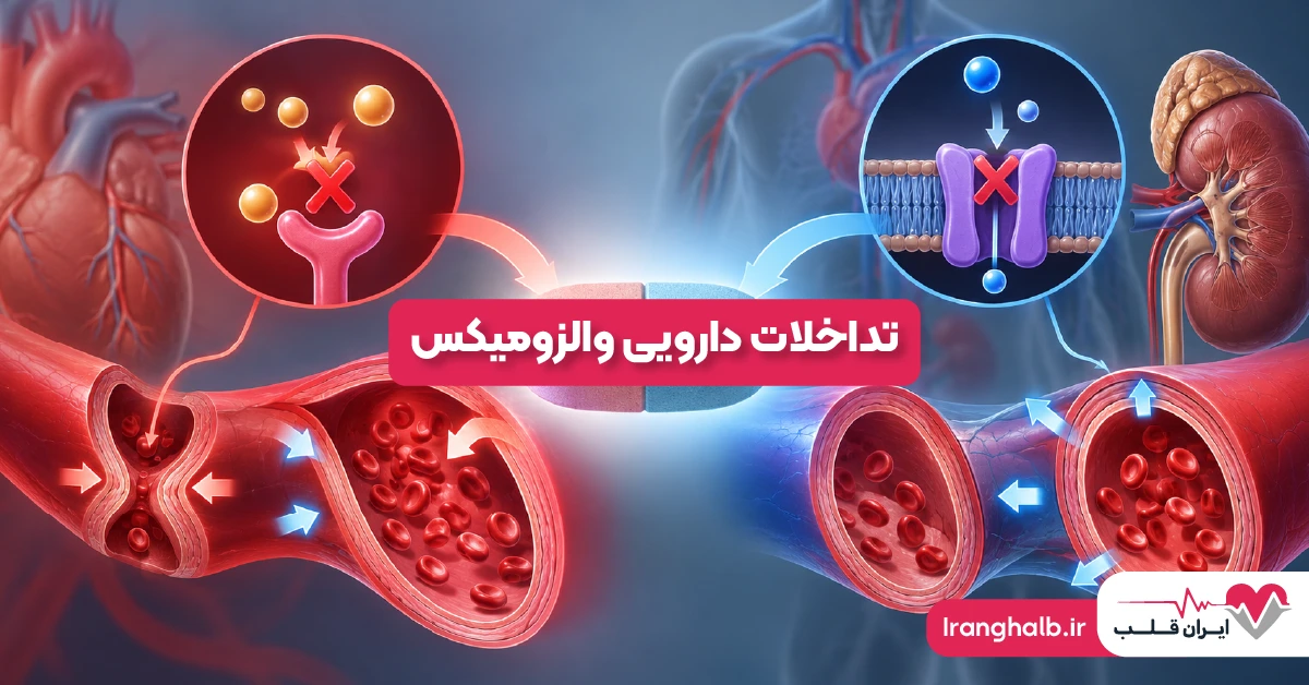 تداخلات دارویی والزومیکس تداخلات دارویی والزومیکس